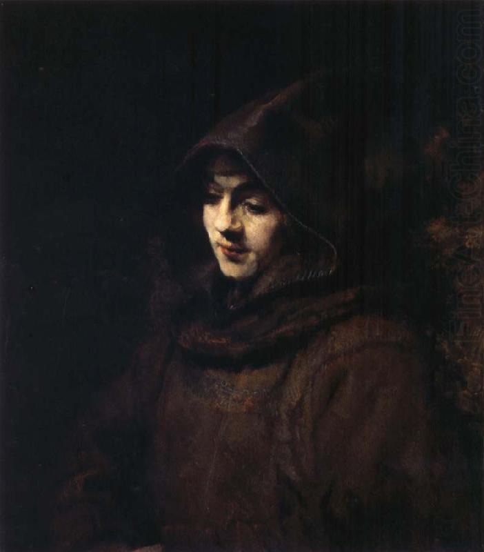 Titus in a Monk-s Habit, REMBRANDT Harmenszoon van Rijn